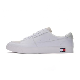 Zapatos Tommy Hilfiger Vulcanized Ess M EM0EM01106 Ybr blanco