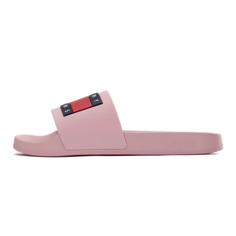 Pantuflas Tommy Hilfiger Flag Pool Sld Ess W EN0EN02115 TH2 rosado