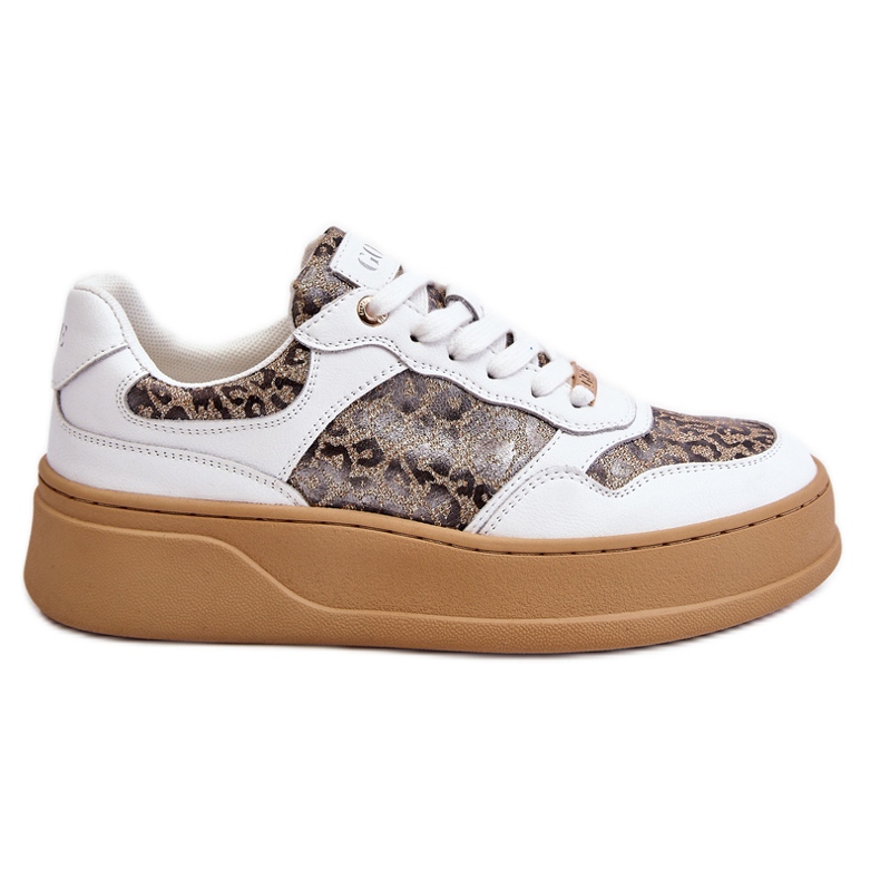 Deportivas Cómodas Mujer GOE LL2N4052 Blanco-Beige