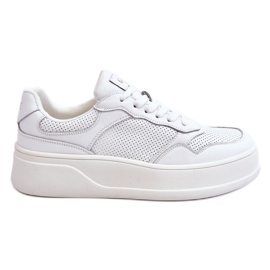 Deportivas Cómodas Mujer GOE LL2N4054 Blanco-Beige