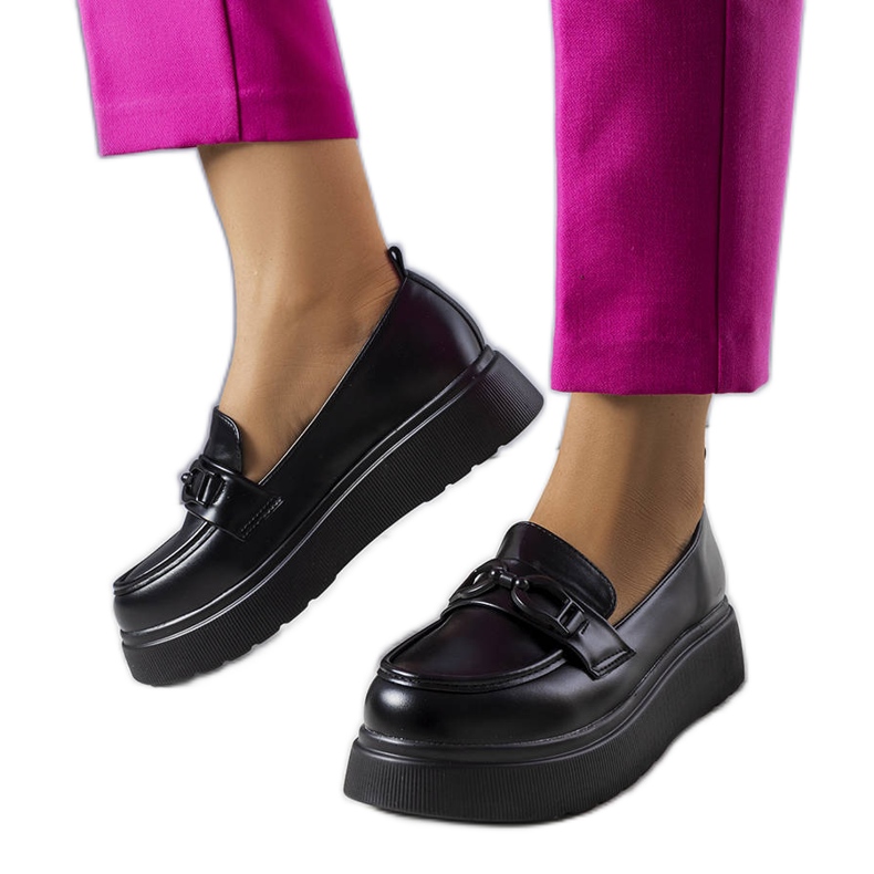 Señores negros decorados con una cuña de Gagnon Señores negros decorados con una cuña de Gagnon