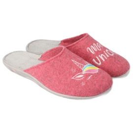 Zapatos befado mujer color 235D186 rosado gris multicolor