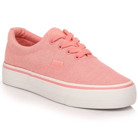 Deportivas mujer plataforma rosa Big Star LL274147