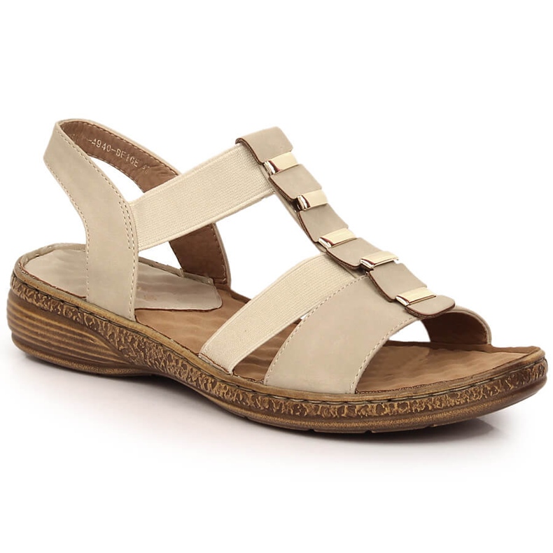 Sandalias mujer eVento 4940 beige