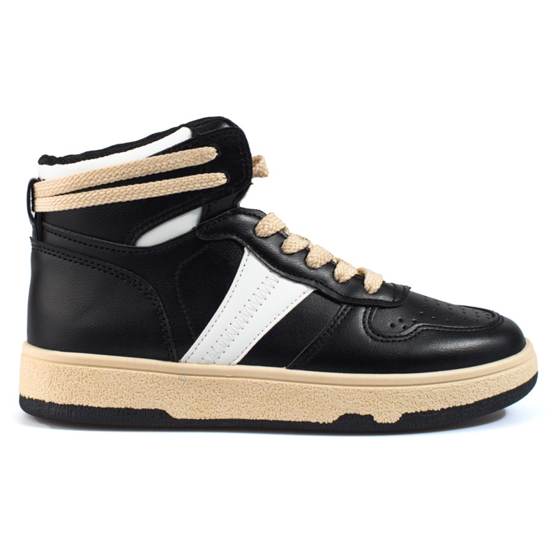 Deportivas altas Shelovet negras para mujer negro