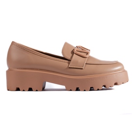 Zapatos de mujer Vinceza fabricados en ecopiel beige