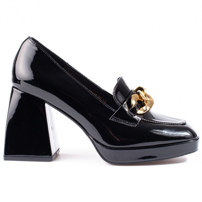 Bombas en un poste estable Vinceza negro Bombas en un poste estable Vinceza negro