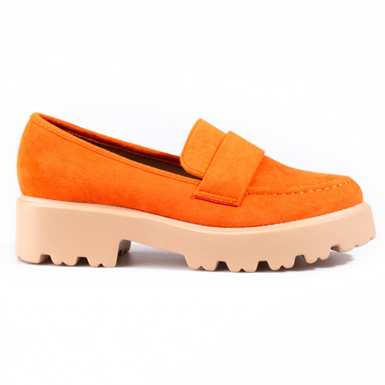 Zapatos de mujer Vinceza en ante naranja