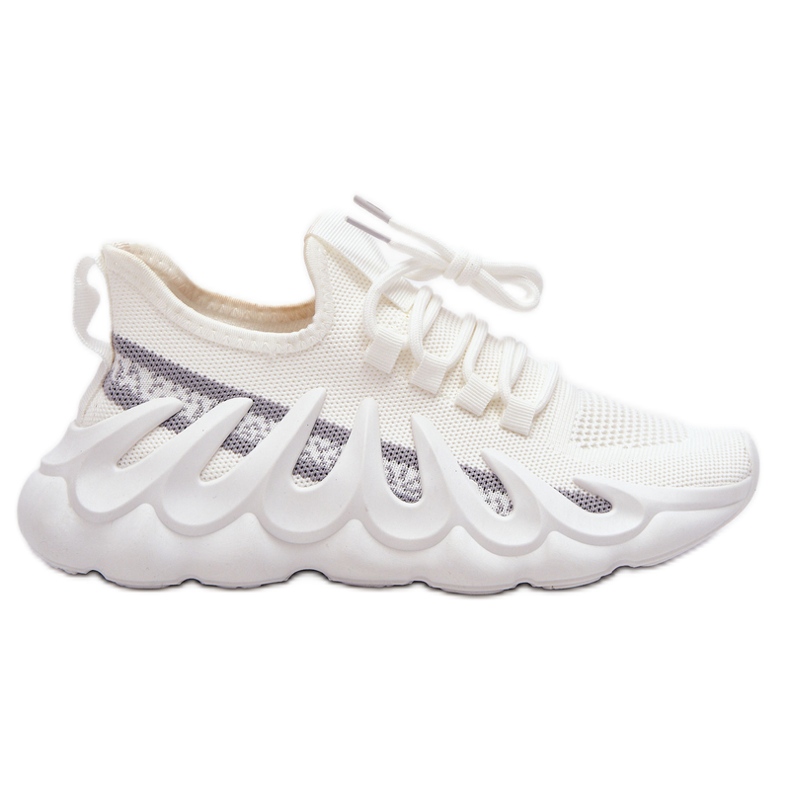 PG1 Zapatillas De Mujer De Moda Con Calcetines Blancas Daxo blanco
