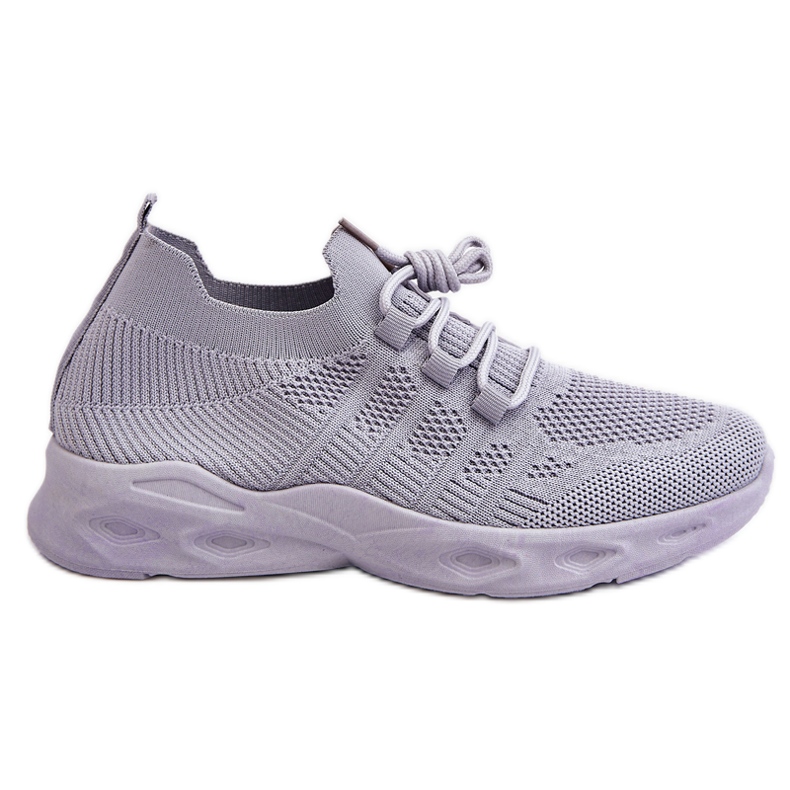 Zapatillas deportivas sin cordones para mujer de Ellison en gris Zapatillas deportivas sin cordones para mujer de Ellison en gris