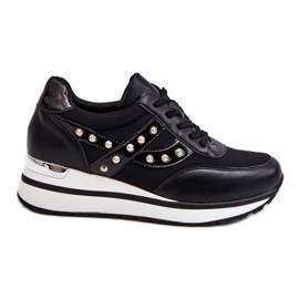 PG1 Zapatillas negras con tachuelas Adley negro