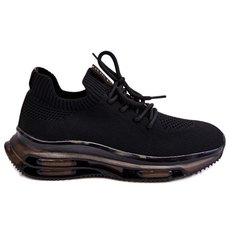 Calcetín sin cordones para mujer GOE JJ2N4080 Negro
