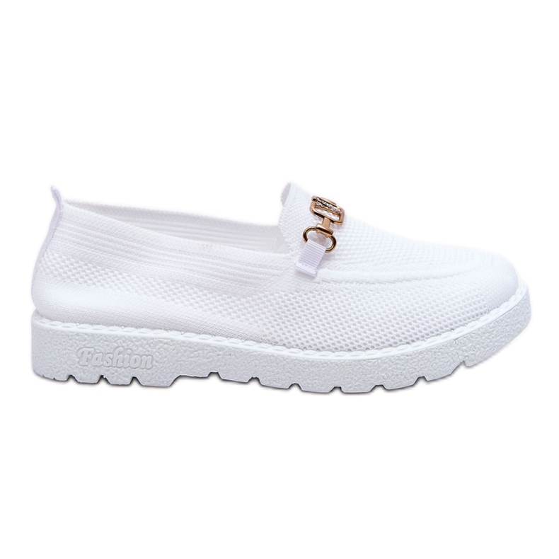 Alena Mujer Slip-On Sneakers Con Adorno Blanco
