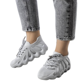 Zapatillas airy grises de Muriel