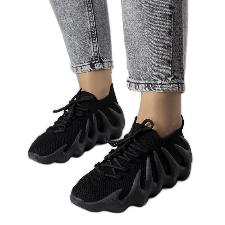 PA1 Zapatillas Airy negras de Muriel. negro