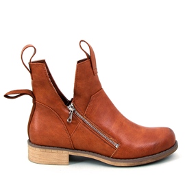 BM Botas primaverales de Franco Camel marrón