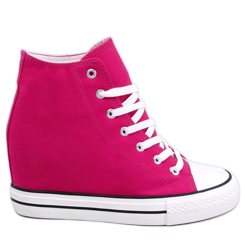 BM Corina zapatillas altas con cuña fucsia rosado BM Corina zapatillas altas con cuña fucsia rosado