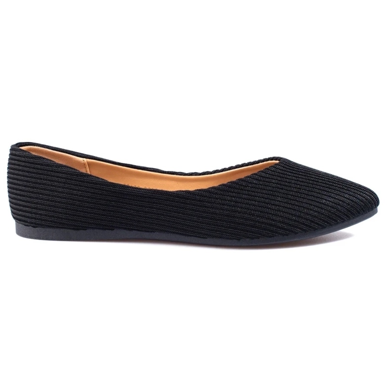 Bailarinas Vinceza textil negro