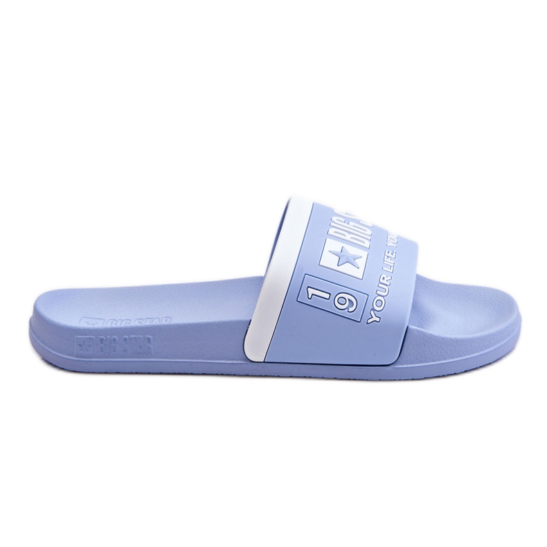 Pantuflas Mujer Big Star Light LL274734 Azul Claro