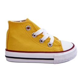 Zapatillas Altas Infantiles Filemón Amarillo