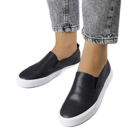 PA1 Deportivas Shelia ecopiel negra negro PA1 Deportivas Shelia ecopiel negra negro