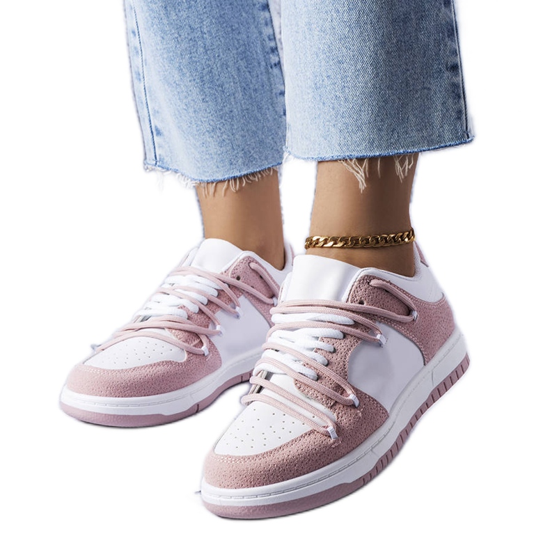 PA1 Zapatillas rosas de Hila. blanco