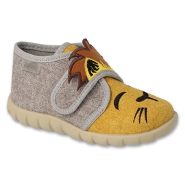 Zapatos befado niño 465P109 gris amarillo