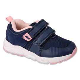 Zapatos befado niño 516P250 azul marino rosa
