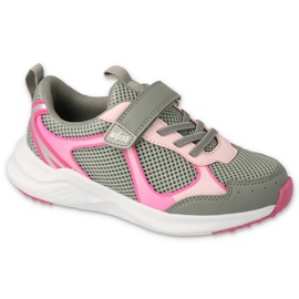 Zapatos befado niño 516Y172 rosa gris