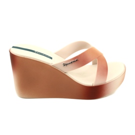Zapatillas cuña Ipanema 83423 Colore Fem AI973 Beige/Marrón