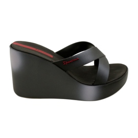 Zapatillas cuña Ipanema 83423 Colore Fem AI975 Negro/Gris