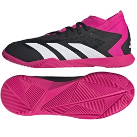 Adidas Predator Accuracy.3 En Jr GW7076 zapatos de fútbol multicolor negro
