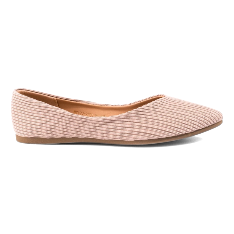 Bailarinas de mujer de textil Vinceza beige