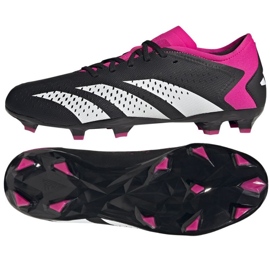 Adidas Predator Accuracy.3 L Fg M GW4602 zapatos de fútbol negro negro