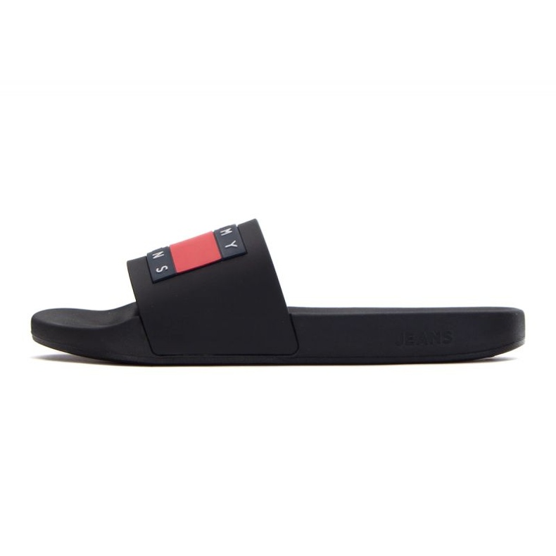 Chanclas de piscina Tommy Hilfiger Jeans Ess M EM0EM01191BDS negro