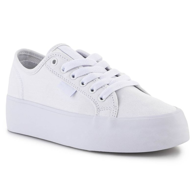 Zapatos de plataforma manual DC W ADJS300280-WW0 blanco