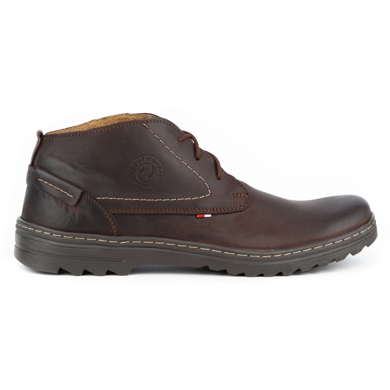 Olivier Zapatos casual de hombre en piel 234GT marrón