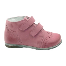Zapatos de piel rosa Hugotti rosado