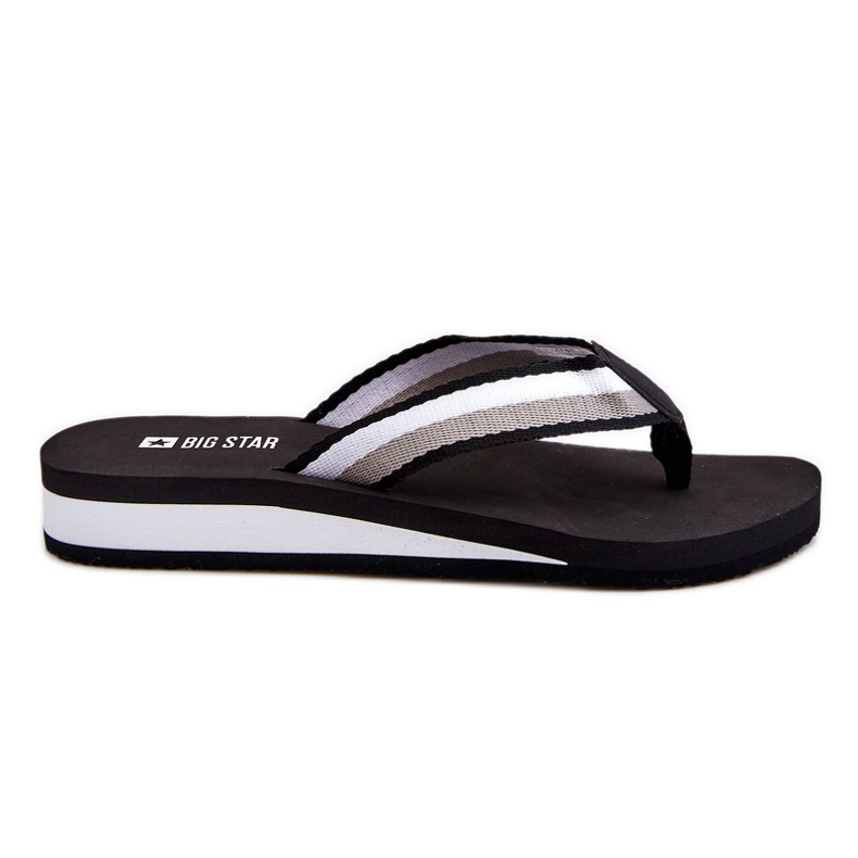 Chanclas con plataforma Big Star para mujer LL274781 Negro Chanclas con plataforma Big Star para mujer LL274781 Negro