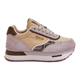 Zapatillas de deporte de moda Sistema de espuma de memoria Big Star LL274364 Beige