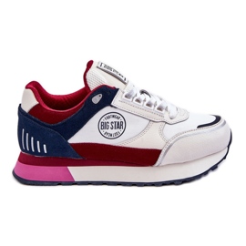 Zapatillas Memory Foam System Big Star LL274369 Blanco-Rojo