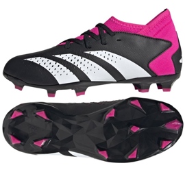 Adidas Predator Accuracy.3 Fg Jr GW4609 zapatos de fútbol negro negro