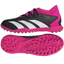 Adidas Predator Accuracy.3 Tf Jr GW7078 zapatos de fútbol negro negro
