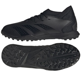 Adidas Predator Accuracy.3 Tf Jr GW7080 zapatos de fútbol negro negro