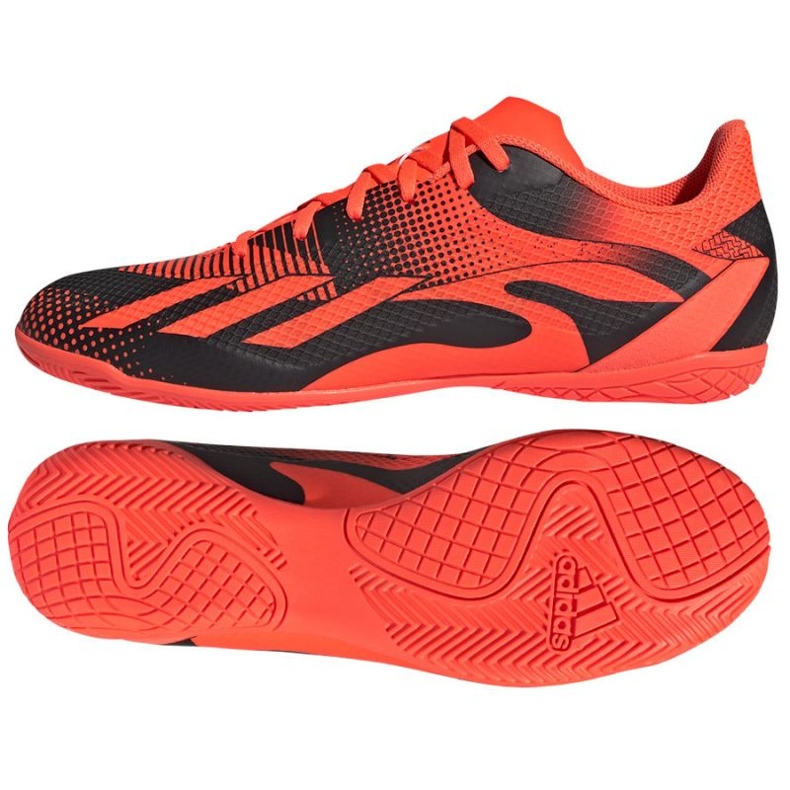 Adidas X Speedportal Messi.4 M ID1737 zapatos de fútbol naranja naranjas y tintos Adidas X Speedportal Messi.4 M ID1737 zapatos de fútbol naranja naranjas y tintos