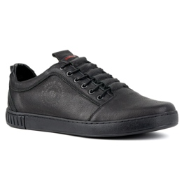 Polbut Zapatos casual hombre piel 2121/2 negro