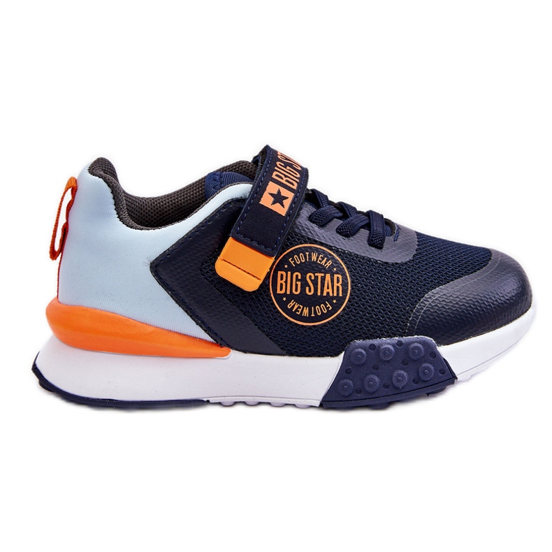 Zapatillas Deportivas Infantiles Bajas Memory Foam System Big Star LL374215 Azul Marino