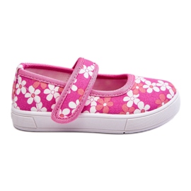 Bailarinas Infantiles Flores Rosas Noah rosado