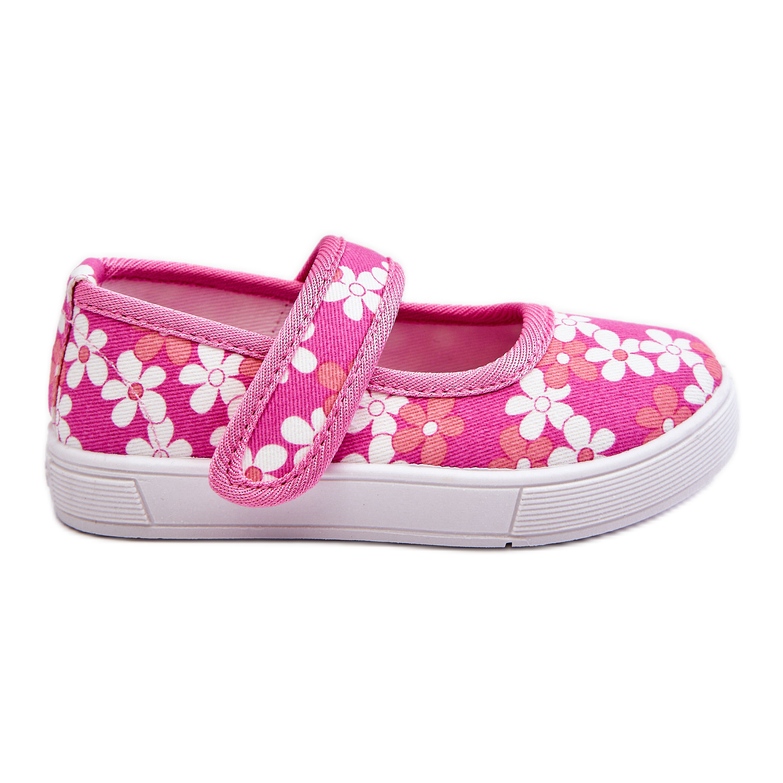 Bailarinas Infantiles Flores Rosas Noah rosado