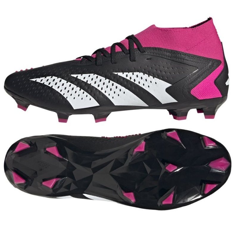 Adidas Predator Accuracy.2 Fg M GW4586 zapatos de fútbol negro negro